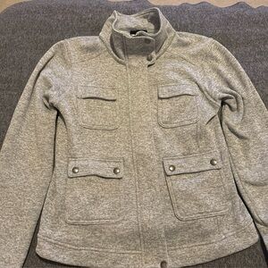 Patagonia Better Sweater Women's Light Gray Utility Jacket Full Zip